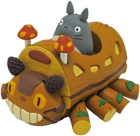 Studio Ghibli My Neighbor Totoro pullback collection / Totoro of handmade Cat Bus