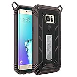 Galaxy S6 Edge Plus Case, Poetic Revolution [360 Degree Protection] Full-Body Rugged Heavy Duty Case without Screen Protector for Samsung Galaxy S6 Edge Plus Black