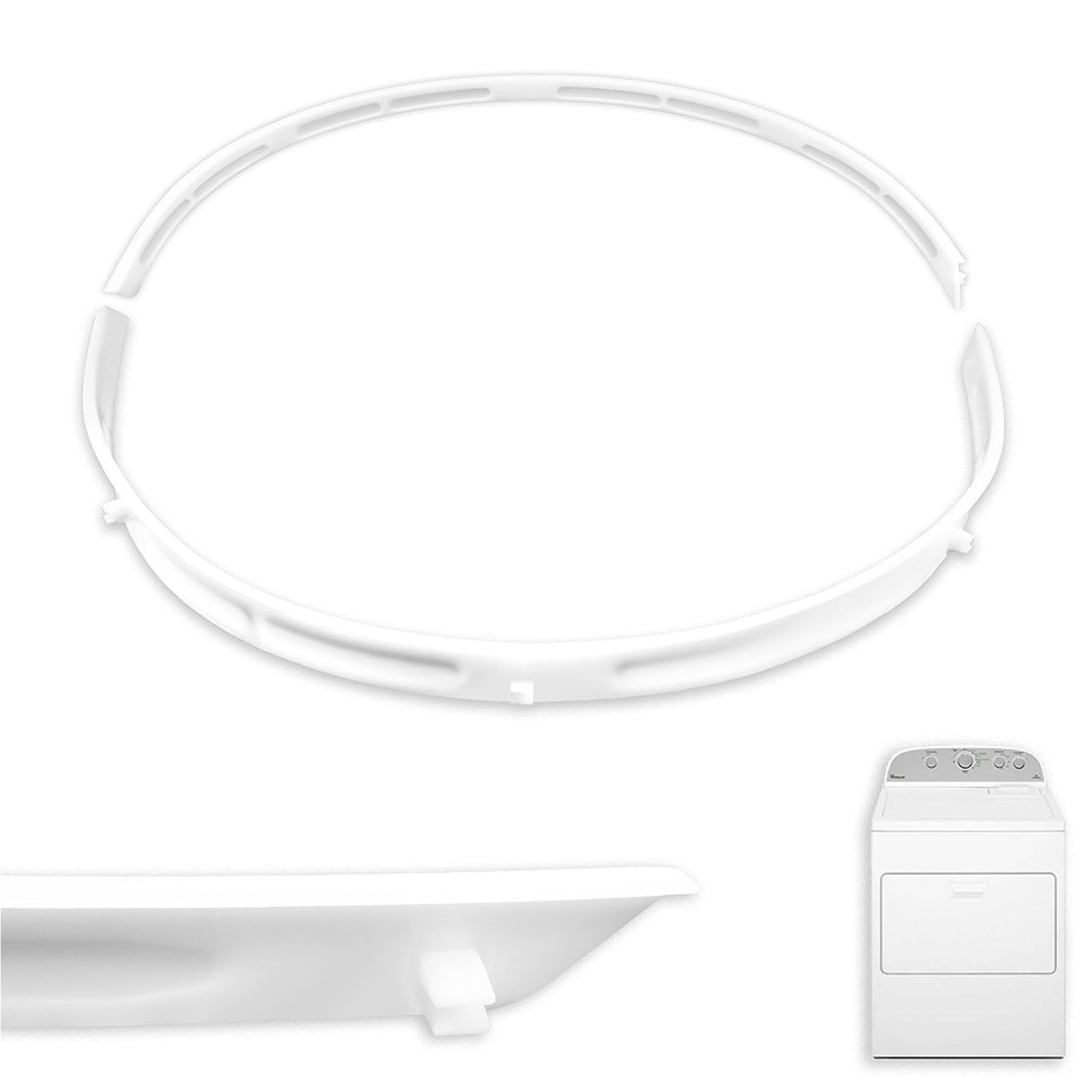 Photo 1 of 1 Set 279441 Dryer Drum Support Bearing Ring, Fit for Whirlpool, Kenmore, KitchenAid, Maytag, Magic Chef, Admiral, Amana, Crosley, Jenn-Air Dryer, Replaces# 692526 AP2996731 AH334199 EA334199 PS334199