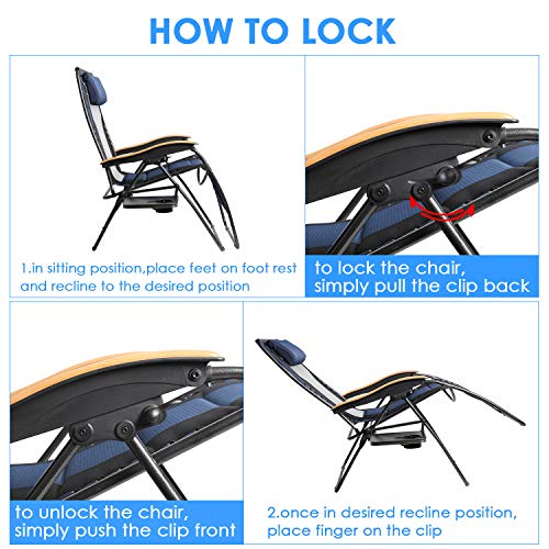 2 PORTAL+Oversized+Gravity+Recliner+Adjustable
