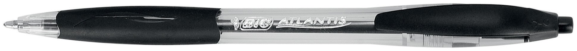 BIC Atlantis medium point ballpen with black ink