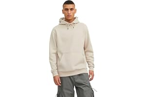 JACK & JONES Mens JJEBRADLEY Sweat Hood NOOSHooded Sweatshirt