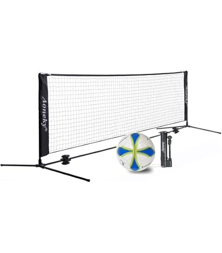 Flybold Filet De Pickleball Portable – Taille Réglementaire, Poteaux Métalliques Robustes, Avec Sac De Transport – Pour Intérieur Et Extérieur