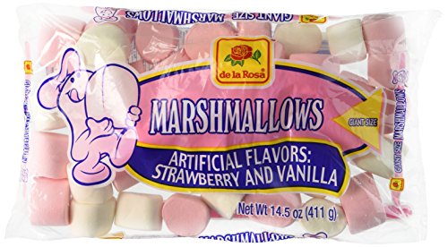 De La Rosa Giant Marshmallows Strawberry and Vanilla