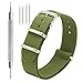 CIVO NATO Strap 4/8 Packs - 16mm 18mm 20mm 22mm 24mm Premium Ballistic Nylon Watch Bands Zulu Style with Stainless Steel Buckle
