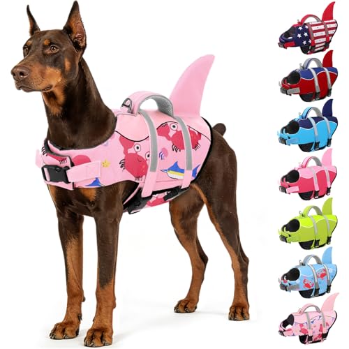 Shark AOFITEE Dog Life Jacket