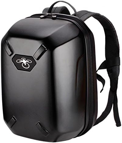 Balestra DJI Phantom Hard Shell Water Resistant Carrying Case, Durable Travel Bag for DJI Phantom 3 [Professional and Advanced] and Phantom 4 [Standard, Advanced, Pro] (Charcoal Black)