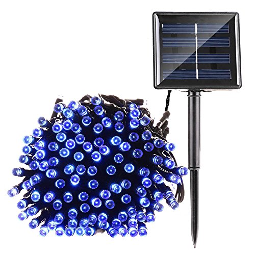 Qedertek Solar String Lights, 72ft 200 LED Fairy Christmas Lights, 8 Modes Ambiance Lighting for Out - //coolthings.us