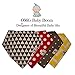 Omg Baby Boom - Baby Bandana Drool Bibs with Snaps - Handkerchief Bibs For Babys - Unisex 4-Pack - Organic Cotton - Keep Infants and Dry & Clean While Teething while Bottle Feeding - Gift for New Mom