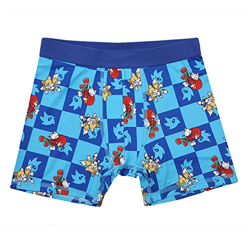 Sonic The Hedgehog Boys' Underwear - Briefs & Boxer Briefs Multipacks (Sizes 4-12)
