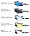 FEISEDY Polarized Sports Sunglasses Changeable Lenses TR90 Frame Cycling B2280