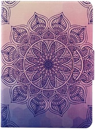 Warmmarket Case for All-New Kindle E-reader (8th Generation 2016), Ultra Slim PU Leather Flip Stand Auto Sleep/Wake Case with Card Slots for Amazon All-New Kindle (6" Display, 8th Gen 2016)-Mandala