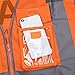 MYRIANN DJI Drone Safety Reflective Vest,Cool Cloth Vest with Commercial Drone Pilot Please Do Not Disturb,Excellent Flight Experience with DJI Inspire,DJI Phantom 3 4, DJI Mavic Pro (Orange, XXL)