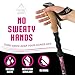 Alpine Summit Trekking Poles - 2-pc Pack Adjustable Hiking or Walking Sticks - Strong, Lightweight Aluminum 7075 - Quick Adjust Flip-Lock - Cork Grip, Padded Strap