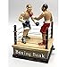 Design Toscano Battling Boxers Die Cast Iron Mechanical Coin Bank, Full Color