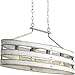 Progress Lighting Gulliver Collection 4-Light Coastal Linear Chandelier Light Galvanized, Gray