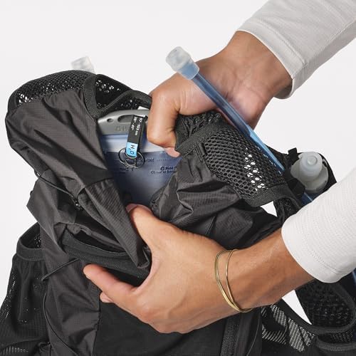 Active Skin 12 Unisex Running Vest Hiking Trail With Flasks Included, 12L, Easy Hydration, Precision Fit, and Optimized Storage
