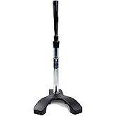 Tanner Heavy Batting Tee | Ultra Durable Hitting Tee with Weighted “Claw” Base for Ultimate Stability on Uneven Surfaces | Adjusts from 26-43"| Baseball Softball Slow Pitch