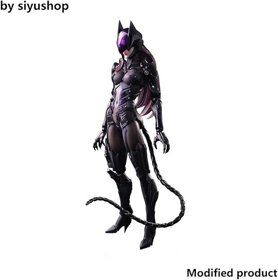 Comics Play Arts Kai Catwoman Action Figure Hero Action