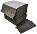 Spilfyter DB-75 Gray Universal Sorbent MRO Double Weight Absorbent Pad, 18" Length x 16" Width, Case of 100 primary