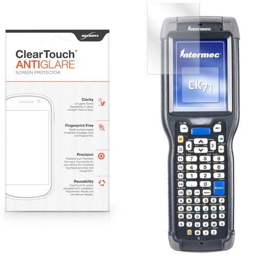 Intermec CK71 Screen Protector, BoxWave [ClearTouch Anti-Glare] Anti-Fingerprint, Scratch Proof Matte Film Shield for Intermec CK71 - Thumbnail 2