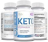 Shark Tank Keto Pills - Weight Loss for Men and Women - Ketosis Fat Burn - BHB Salts - Boost Energy
