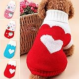 vmree Dog Apparel, Small Pet Dog Soft Sweater Costume Winter Waterproof Clothes
