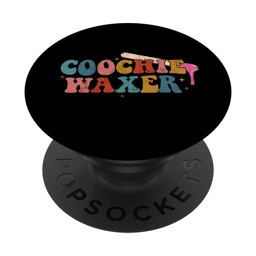 Vintage Coochie Waxer Brazililian Waxing Wax Esthetician PopSockets Swappable PopGrip