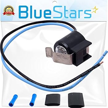 5303918214 Refrigerator Defrost Thermostat kit by Blue Stars - Exact Fit for Frigidaire Kenmore Electrolux fridges - Replaces 75303918214, 892545, AP2150145