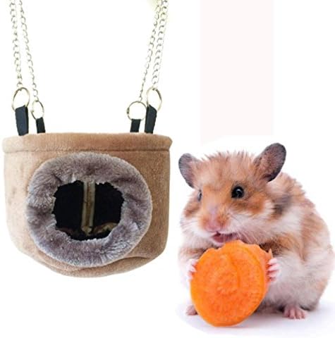 Pet Hammock, AmaMary88 1 Pcs Hamster Soft Warm Swing Bed House Hammock Squirrel Hedgehog Guinea Pig Bed House