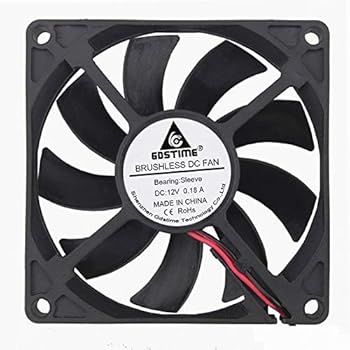 GDSTIME 8cm 80mm X 80mm X 15mm 12v Brushless Dc Cooling Fan
