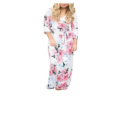 Kleid,Sommer Mode Frauen Kleid Camisole Langarm V-Ausschnitt Minikleid Button Mode Und Rock