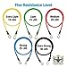 Resistance Bands for Women Men Teens - Home Gym Workout Bands - Non Slip Exercise Band - Girls Fitness Training Resistance Tubes - Physical Therapy Heavy Duty Exercise Bands Set of 11 and Guide Book