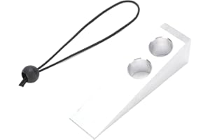 Mingzhe Halligan Tool Set, High Strength Firefighter Wedge Aluminum Alloy Door Stop Tool Portable Firefighter Door Wedge Fire