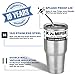 KAMPER 30 Oz Tumbler Set Stainless Steel | Double-Wall Vacuum Insulated, Keeps Cold & Hot Longer | FREE BONUS Splash-Proof Lid & Metal Straw w/Brush | New Travel Bundle Buy a Gift for Your Loved Ones