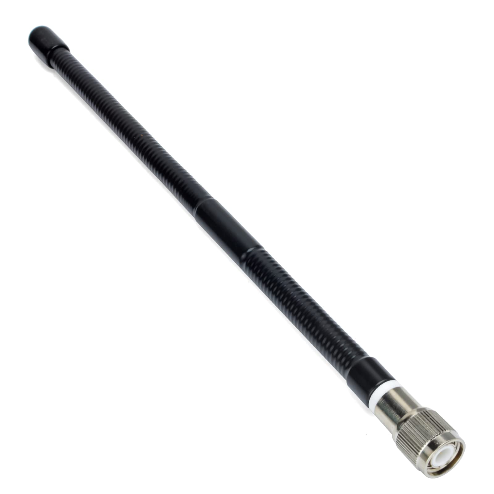 HYS CB radio antenna, 27Mhz TNC connector, high gain, rubber antenna compatible with President Randy-3, PNI Escort HP 72 handheld radio