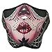 Neoprene Half Face Mask - Sugar Skull OSFM
