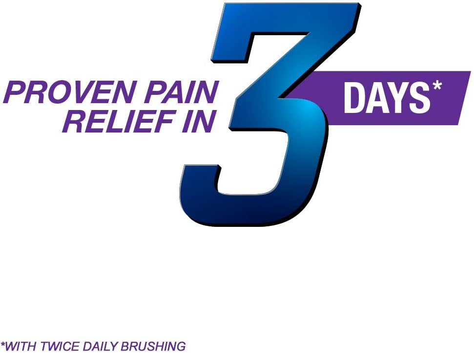 Sensodyne Rapid Relief Sensitive Fluoride Toothpaste, Extra Fresh - 3.4 Ounces -Pack of 3 tubes : Beauty