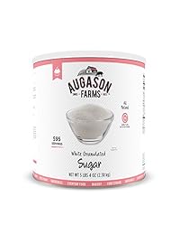 Las granjas de augason White Azúcar granulada # 10