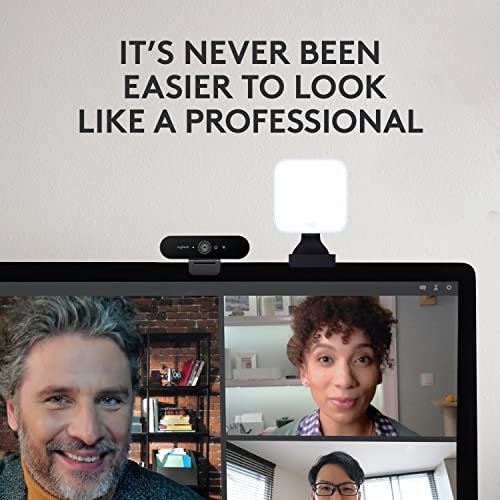 Logitech Brio for Creators Litra Glow Ultimate Solution for a Professional Look During Video
