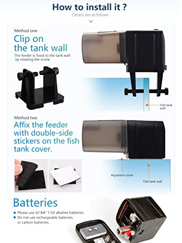 2 Aquarium+Feeder+Automatic+Feeders+Timer