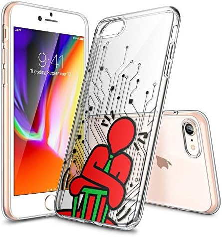 HGHYTF iPhone 7 Case,iPhone 8 Case [BTHBITIFH00170] Clear Shockproof-Ultra Light Soft TPU Silicon Case Cover Skin [Lens Protection] Anti-Scratch, For iPhone 7/8 4.7" (Transparent)