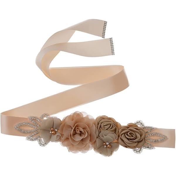 5941 Baby Shower Sash For Mom Flower Pearls Rhinestone Maternity Little Princess Baby Shower Sash/pink,purple White Baby  main image 3
