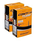 Continental 42mm Presta Valve Tube (2-Pack, 700 x 25-32cc)