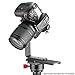 Neewer Professional Panoramic Gimbal Camera Tripod Ball Head,Include 360 Degree Swivel Panoramic Indexing Rotator,2 Way Rail Slider,L Bracket for Tripod,DSLR Cameras,Load Up to 6.6 pounds/3 kilograms