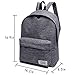 School Bag Canvas Book Bag School Backpacks With Pen Bag for boys girls (Grey)