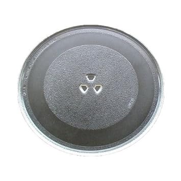 Amazon.com: Bandeja de vidrio para microondas Whirlpool ...
