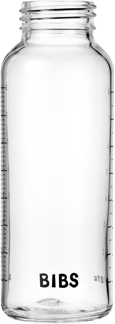 BIBS Glass Bottle Body 240 ml BPA-Free Dishwasher Safe EN14350 Denmark