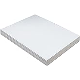 Pacon Heavyweight Tagboard, 9 x 12 Inches, White, 100 Sheets (5211)