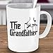 Muggies™ The Grandfather Coffee Mug - Unique Gift Idea For Dad And Grandpa Or Husband For Fathers Day, Birthday Or Christmas